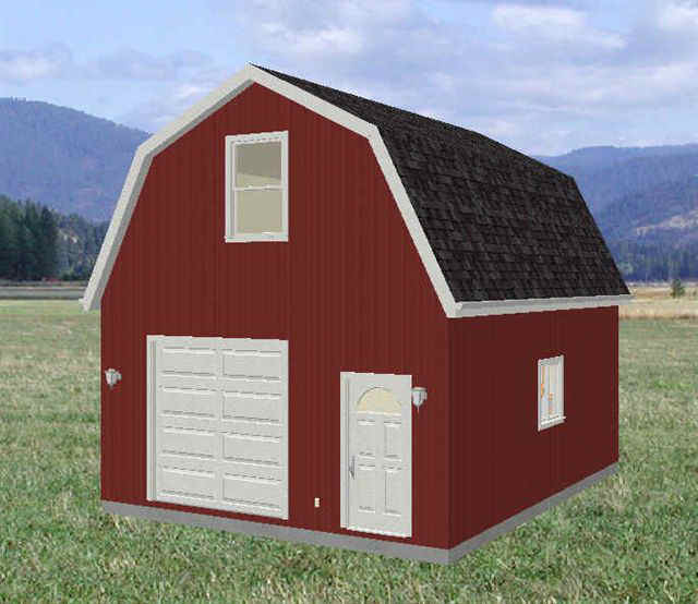 20 by 24 foot barn plans