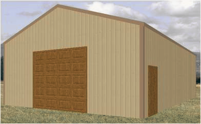 30 by 40 foot pole barn plans